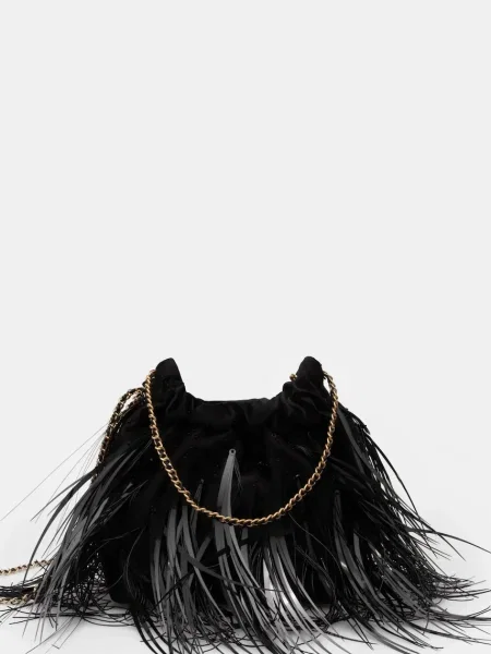 Torbica Tory Burch Fleming črna