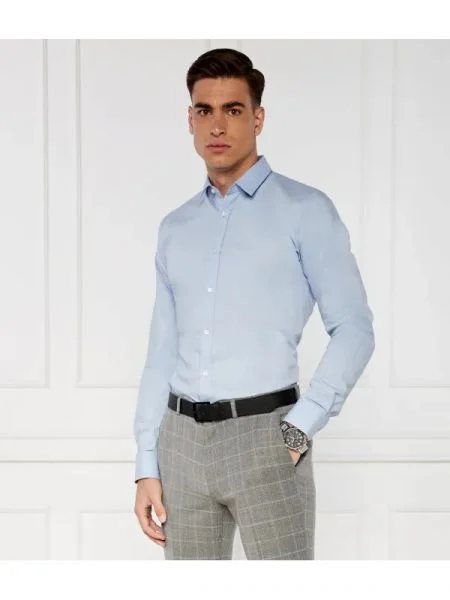 HUGO Ing | Extra slim fit | stretch kék