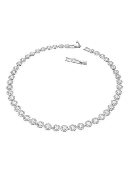 Колие Swarovski бяло