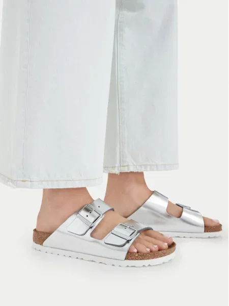 Šľapky BIRKENSTOCK Arizona Silver
