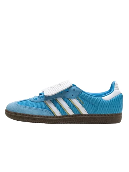 Sneakersy Adidas Samba skórzane niebieskie