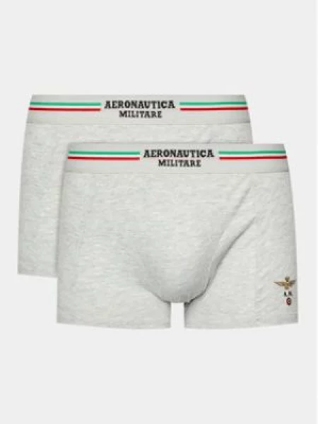 Боксери Aeronautica Militare Trunk 2 pairs grey сірі