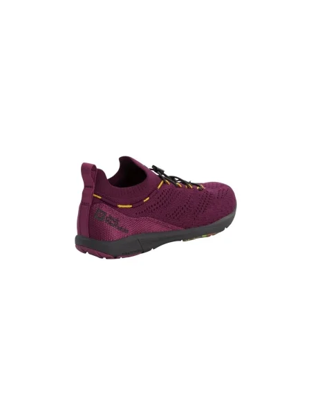 Pantofi Jack Wolfskin tricotate bordo