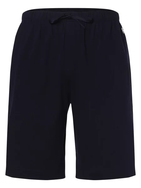 Polo Ralph Lauren Spodnji del pižame črna bela