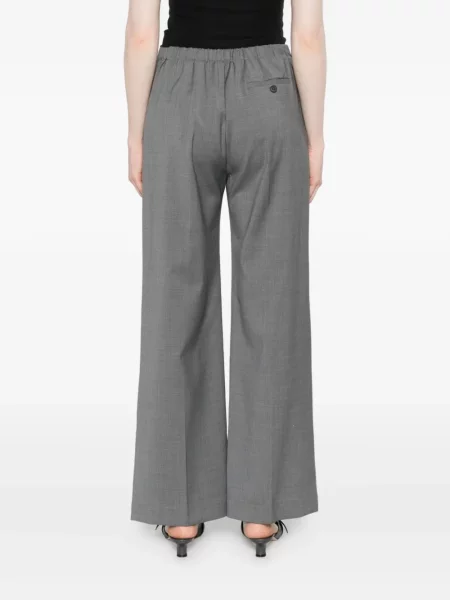 Pantaloni Phisique Du Role plisate gri