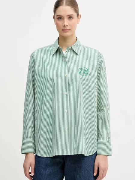 Tommy Hilfiger košile zelená