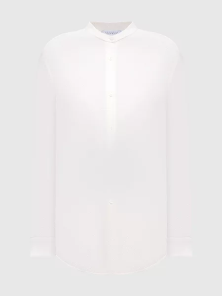 Сорочка Terra з вовни та шовку Gabriela Hearst бежева