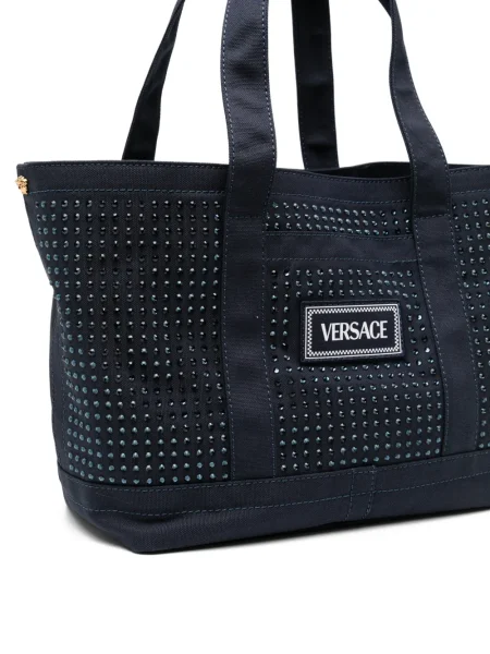Shopperka dziecięca Versace niebieska