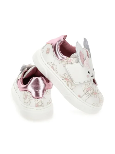 Sneakersy dziecięce Monnalisa białe