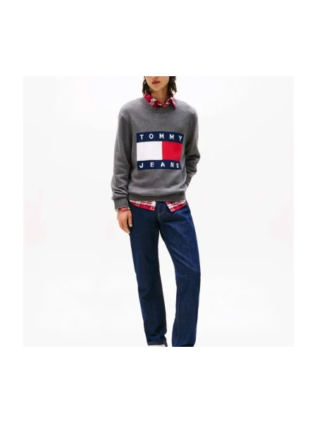 Melange melegítő felső Tommy Hilfiger szürke