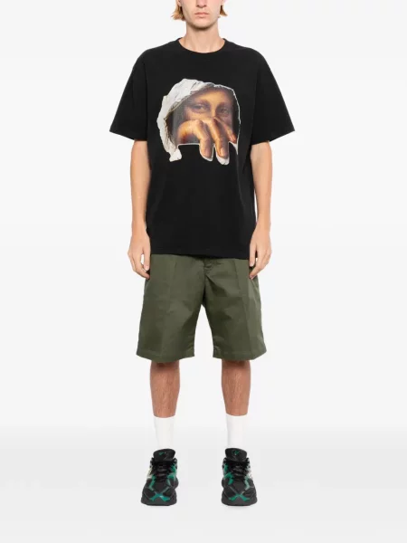 Tricou Melt cu imagine negru