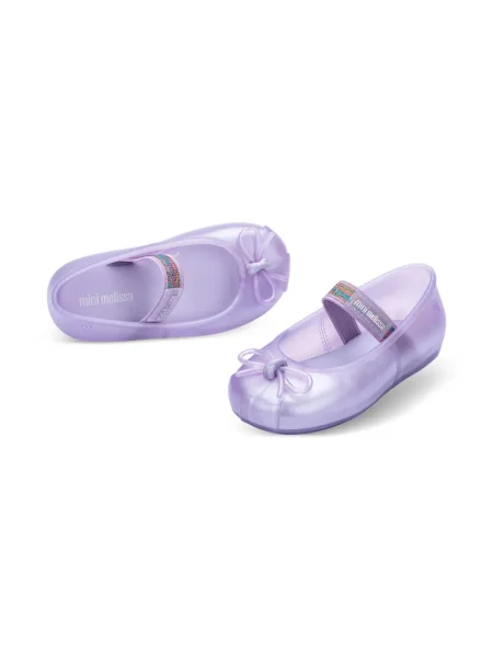Balerinki dziecięce Mini Melissa fioletowe