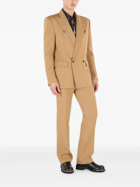 Sacou Roberto Cavalli cu dungi maro