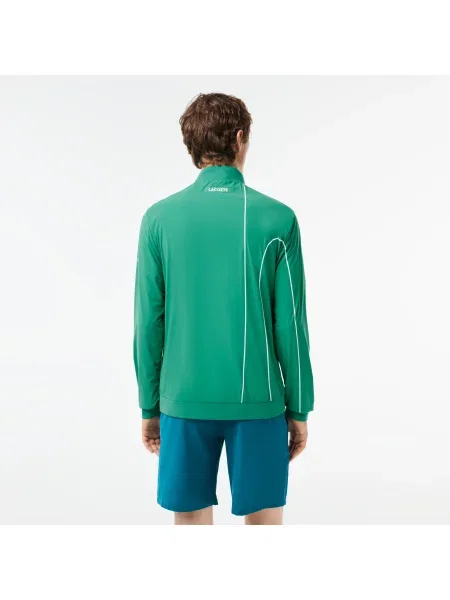 Lacoste Kurtka Sport Novak Djokovic zielona
