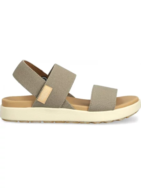 Сандалії Keen Elle Backstrap оливковий текстиль