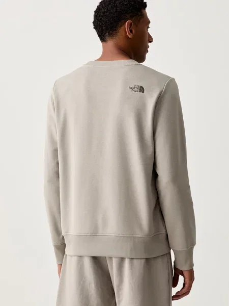 The North Face bluza z bawełną PEAK LIGHT REGULAR szara