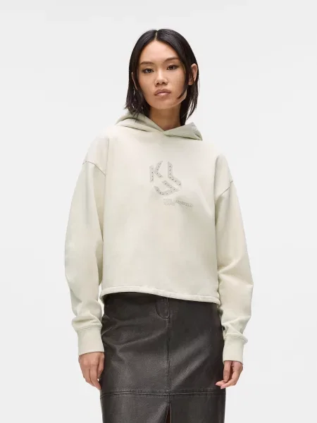 Majica Karl Lagerfeld Jeans bež