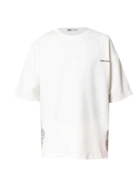 VAMOS CLO Tričko Verbascum / offwhite černá