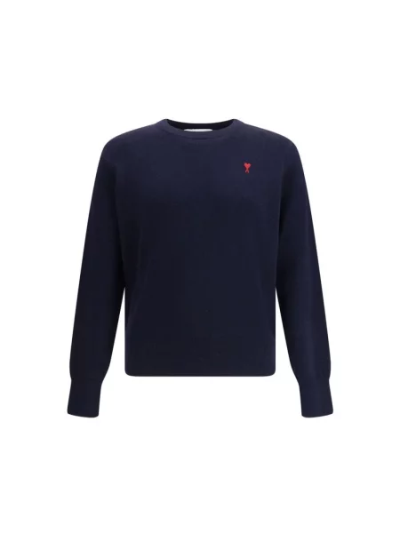 Sweter Ami Paris niebieski