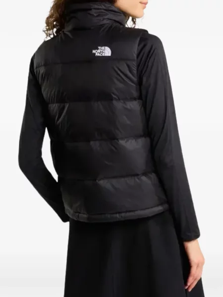 Пухен елец The North Face а-линия черно