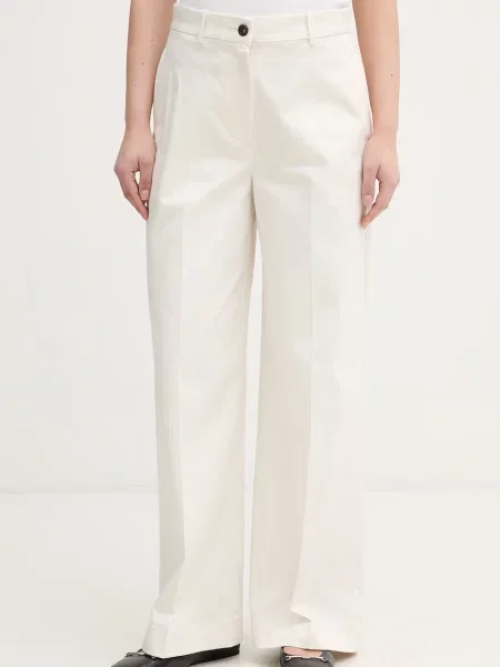 Calvin Klein Jeans pantaloni pentru femei din cu bej