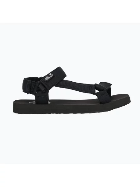 Férfi szandálok Jack Wolfskin Taiga black. Méret: 43 EU fekete