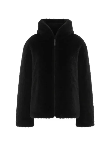 Reversibil geanta de piele Yves Salomon negru