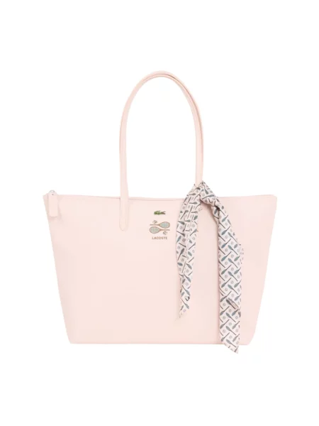 Lacoste torebka shopper biała