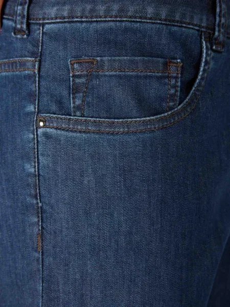 Blugi Canali cu 5 buzunare albastru