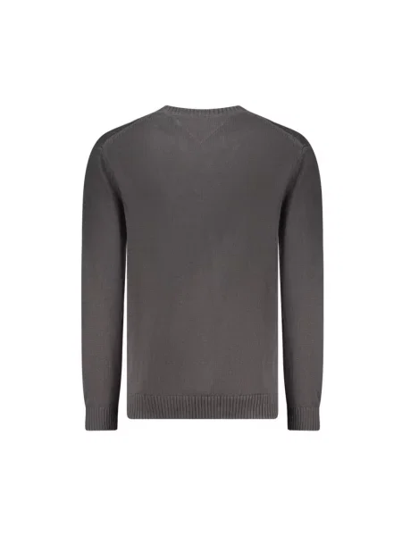 Dzianinowy sweter Tommy Jeans czarny