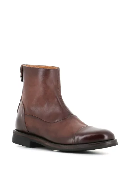 Botine Alberto Fasciani din piele maro