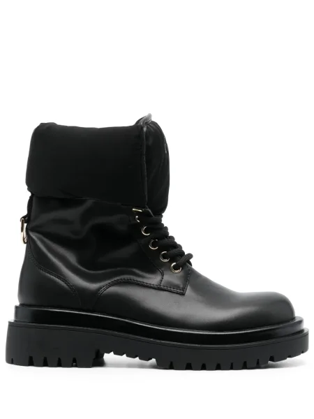 Cizme scurte Versace Jeans Couture cu imagine negru