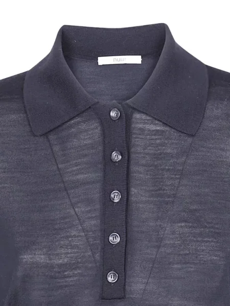 Tricou polo Nuur albastru