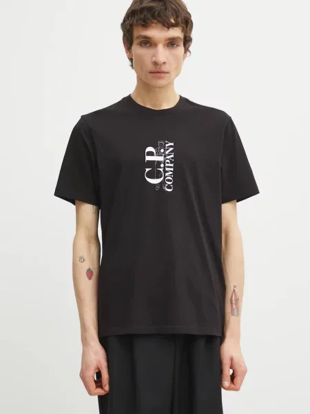 C.P. Company tricou din negru