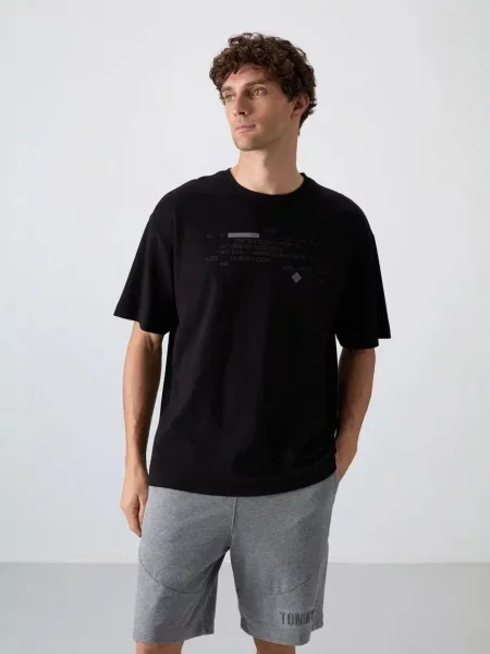 Tommy Life Tričko černá