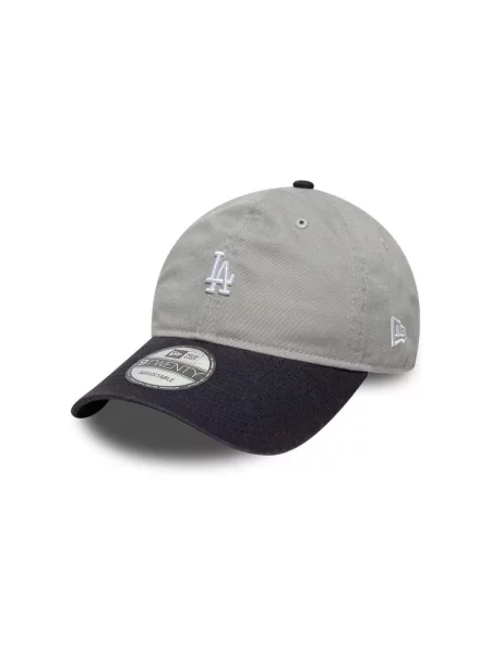 NEW ERA Šilterica MLB Los Angeles Dodgers / crna / bijela siva