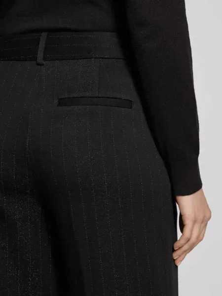 Spodnie szerokie o kroju regular fit z dodatkiem bawełny Tom Tailor