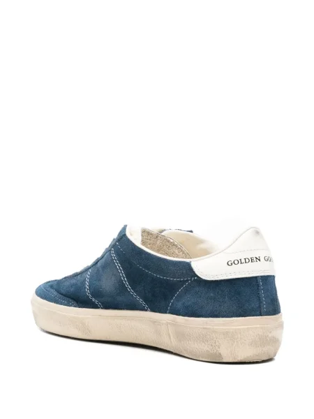Szarvasbőr sneaker Golden Goose kék