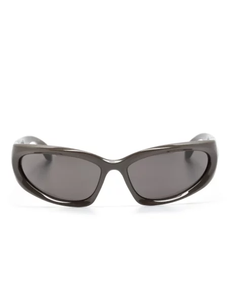 Saulės akiniai Balenciaga Eyewear ruda