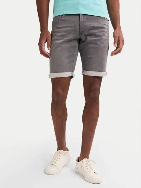 Džínové šortky Petrol Industries šedé