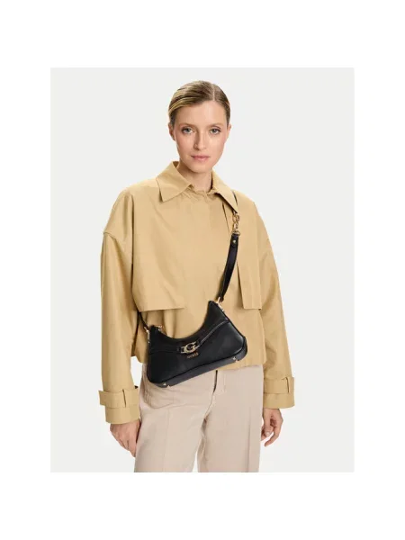 Guess Torebki Kobieta ONE SIZE torba na ramię z eko skóry czarny