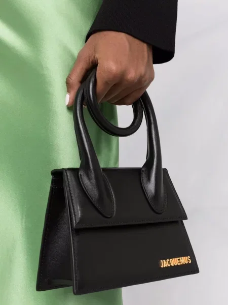Geantă shopper Jacquemus negru