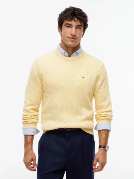 Tommy Hilfiger Pulover galben