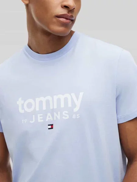 T-shirt o kroju relaxed fit z czystej bawełny z napisem z logo Tommy Jeans