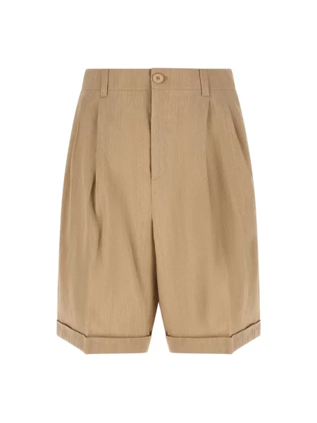 Bermudy Jacquemus beżowe