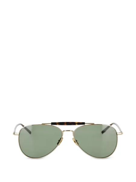 Sluneční brýle aviator Saint Laurent Eyewear hnědé