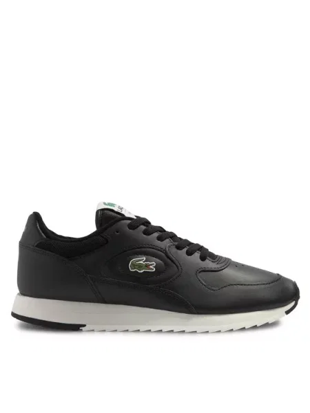 Ilgaauliai batai Lacoste juoda