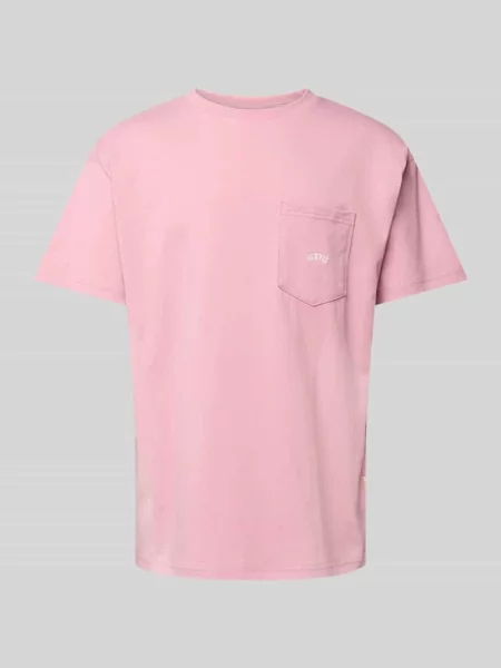 T-shirt z kieszenią na piersi Blkvis