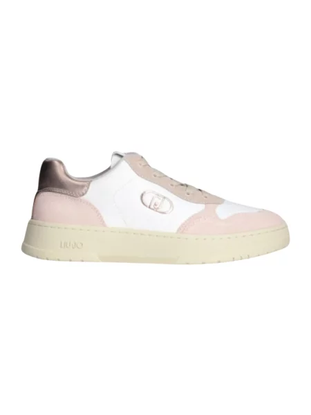Sneakersy Liu Jo skórzane różowe