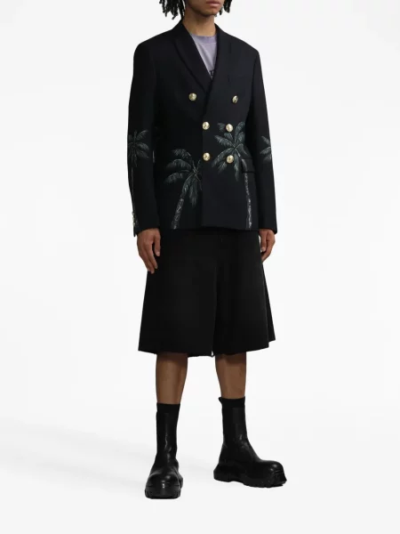 Sacou Palm Angels clasic albastru